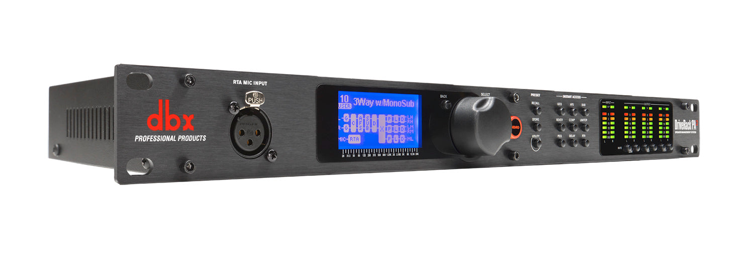 DBX PA2-V-TW DriveRack Complete Loudspeaker Management System - Hollywood DJ