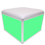 ProX XSA-B2X2W LUMOStage White Padded Seat Cushion -  2 Ft X 2 Ft - Hollywood DJ