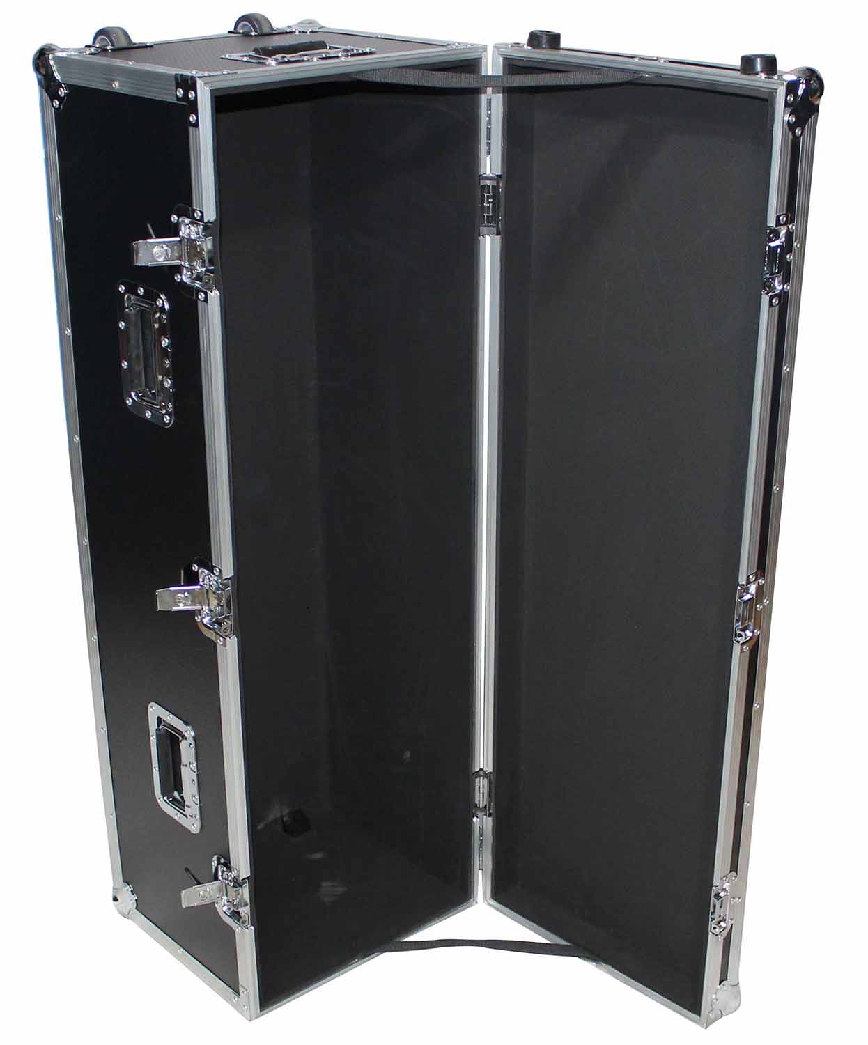 ProX XS-UTL7, 48" Utility Flight Case with 4 Low Profile Wheels - 16"x16"x48" - Hollywood DJ