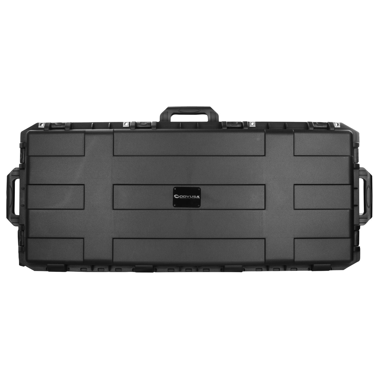 Odyssey VU441707W Bottom Interior Injection-Molded Utility Case with Wheels - 44″ x 17.75″ x 7″ - Hollywood DJ