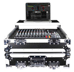 ProX XS-19MIXLT 10U Top Mount 19" Slanted Mixer Case - Hollywood DJ