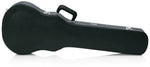 Gator Cases GW-LPS Deluxe Wood Case for Single-Cutaway Guitars - Black - Hollywood DJ