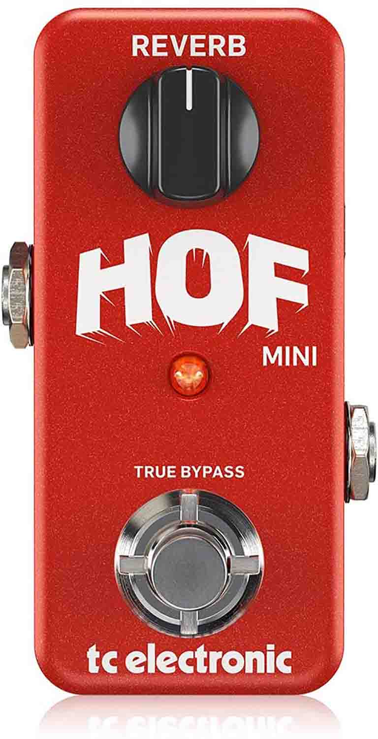 TC Electronic Hall of Fame Mini Reverb Ultra-Compact High-Quality Reverb Pedal with Built-In TonePrints - Hollywood DJ