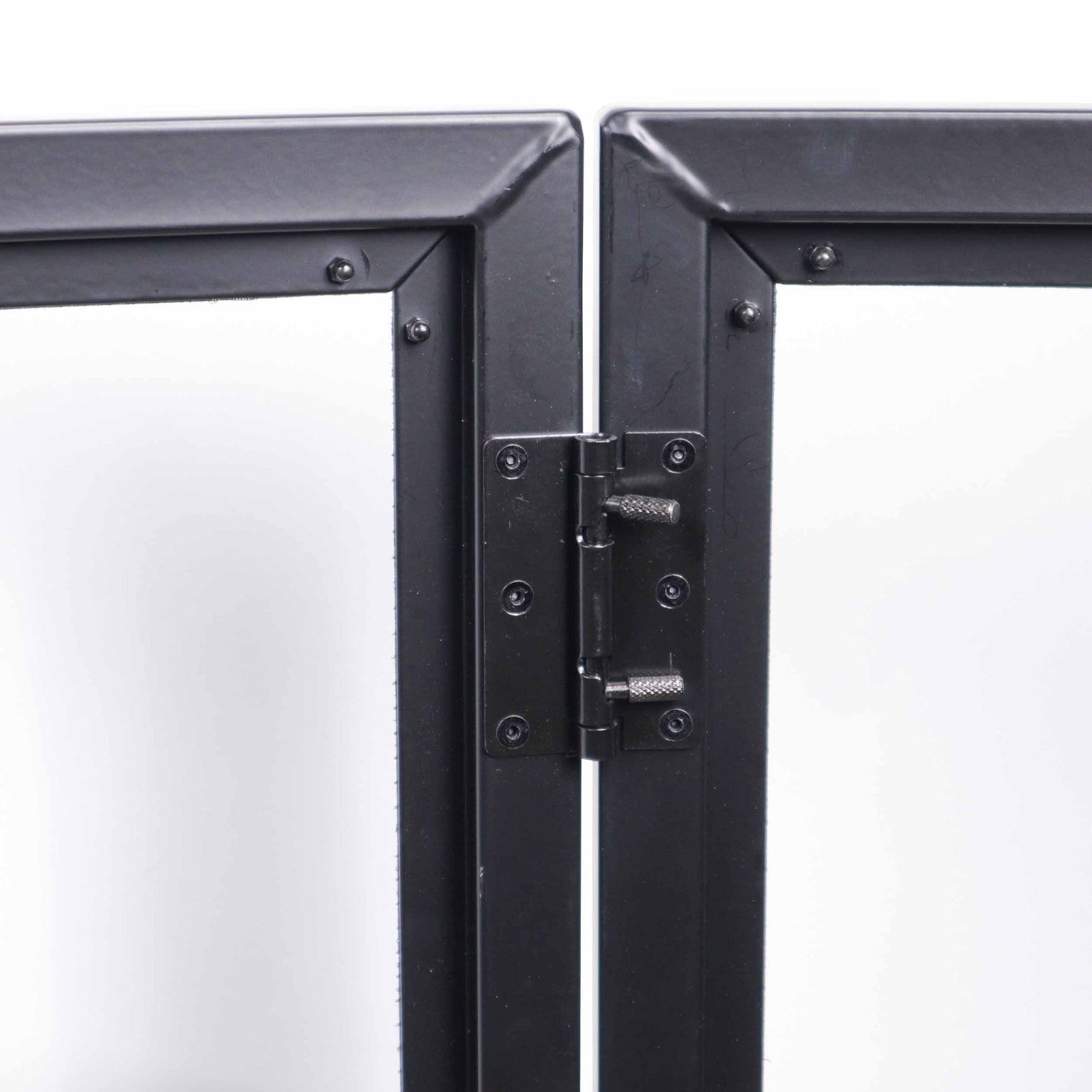 ProX XF-LUNA BLK, DJ Facade 5 Panel Curved with Black White Scrim Kit Black Hardware by ProX Cases