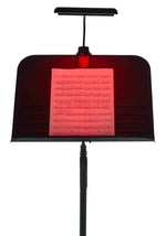 Gator Frameworks GFWMUSLEDR Clip-on Red LED Music Lamp with Adjustable Neck - Hollywood DJ
