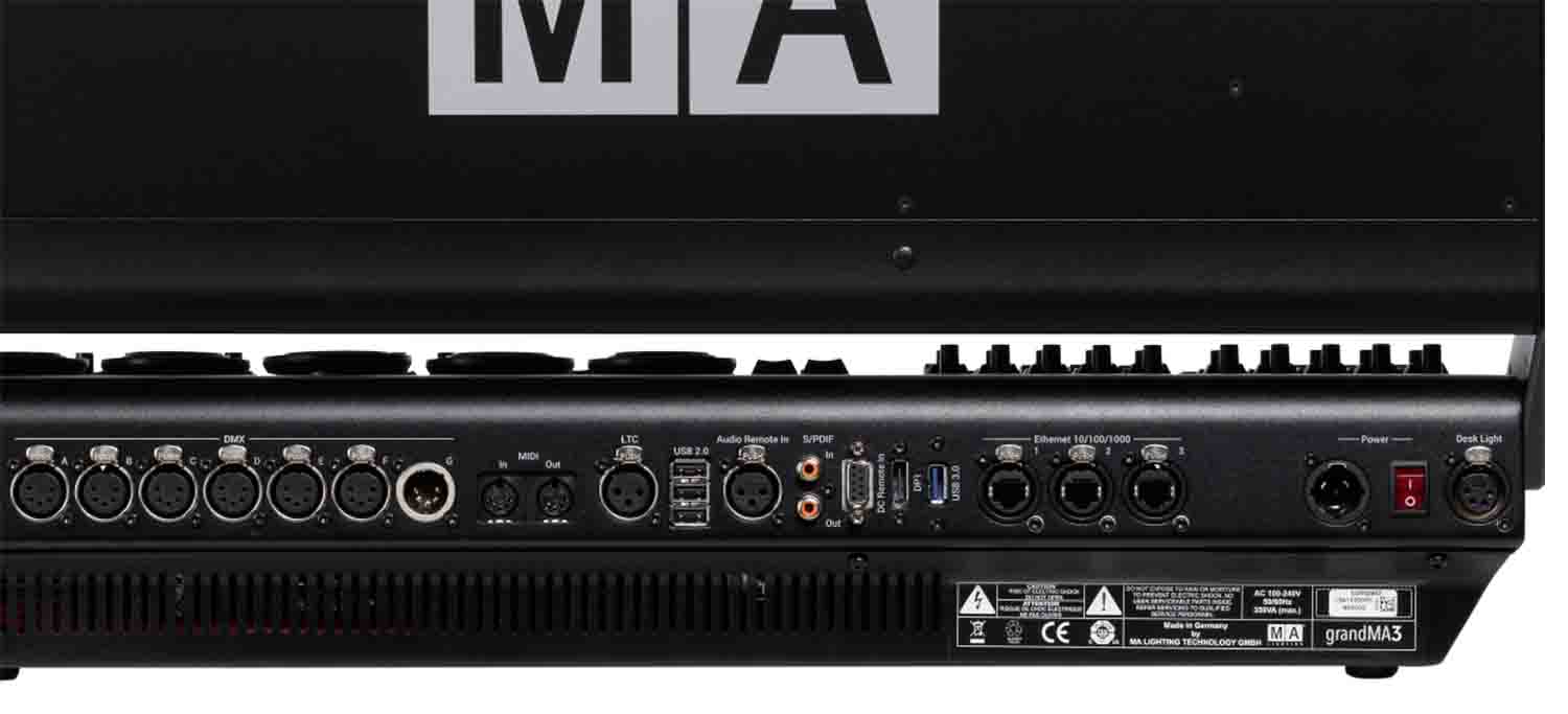 MA Lighting MA4010506 GrandMA3 Compact - 4,096 Parameter Lighting Control Console - Hollywood DJ