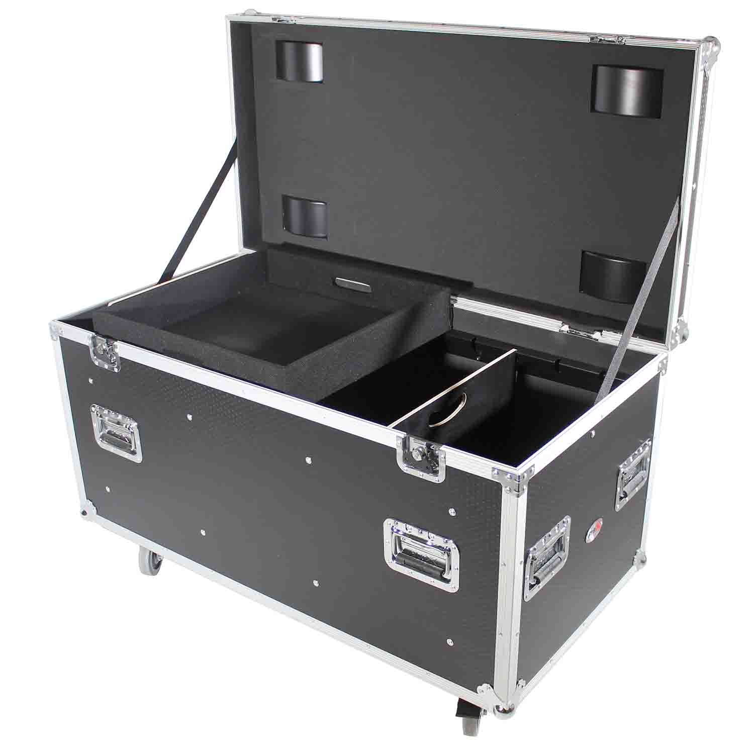 ProX XS-UTLD1 Utility-Storage Case with 4" Caster Wheels - 47.2" x 23.6" x 23.6" - Hollywood DJ