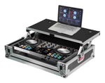 Gator Cases G-TOURDSPUNICNTLC Road Case for Small Sized DJ Controllers with Sliding Laptop Platform - Hollywood DJ