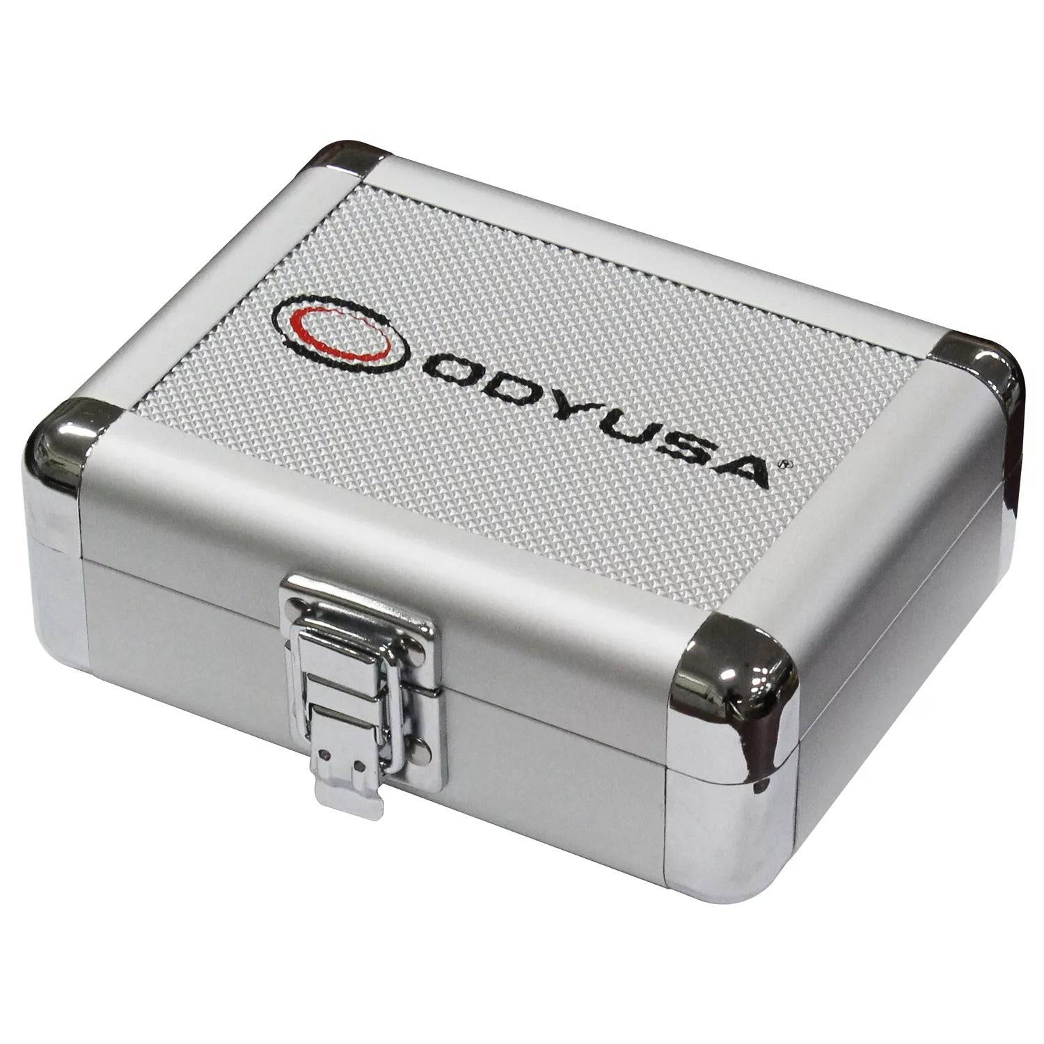 Odyssey KU2PFSD, KROM Series Silver Diamond 5″ x 3″ x 1.5″ Interior Compact Utility Accessory Case - Hollywood DJ