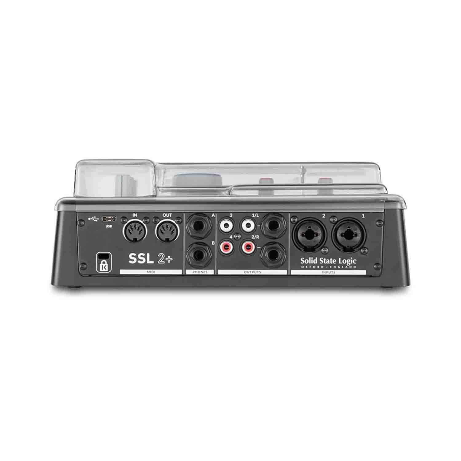 Decksaver DS-PC-SSL2+ Protection Cover for Solid State Logic SSL 2 & SSL 2+ - Hollywood DJ
