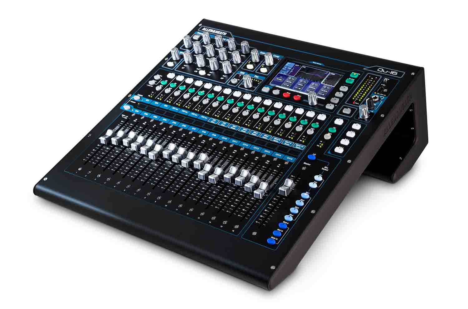 Allen & Heath Qu-24, 24-channel Digital Mixer - Chrome Edition - Hollywood DJ