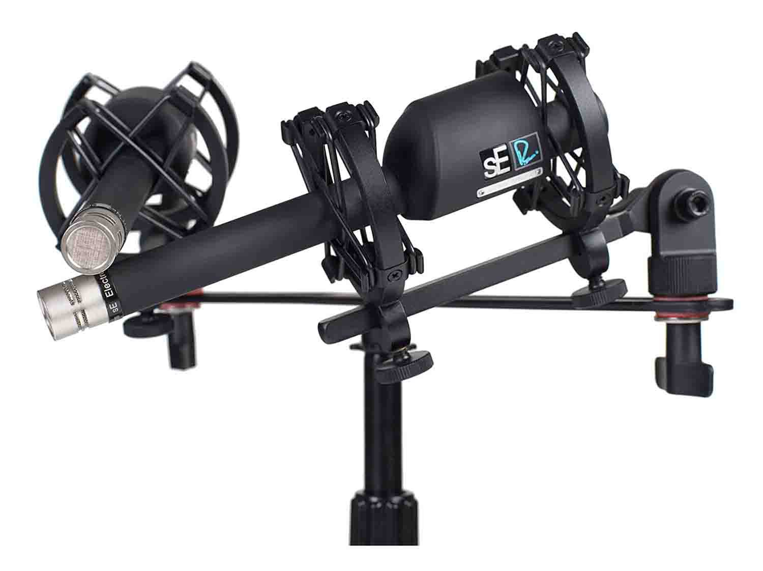 sE Electronics RN17 P Matched Pair of R17 Microphone with Shockmounts B57 and Custom Case - Hollywood DJ