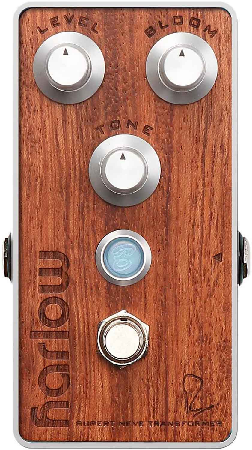 Bogner HARLOW-BUBINGA Harlow Overdrive Guitar Effect Pedal - Hollywood DJ