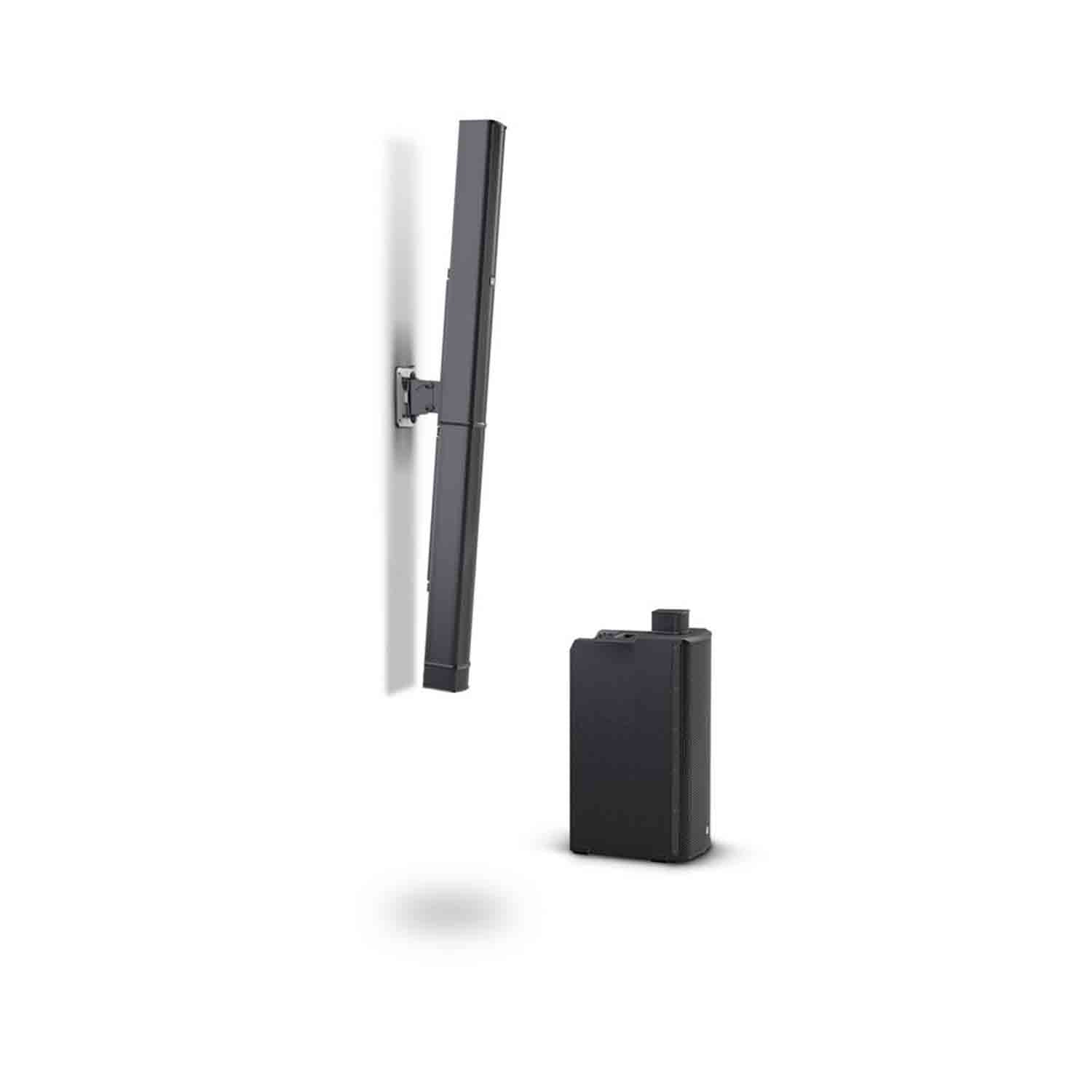 LD Systems MAUI G2 IK 2 Installation Kit for MAUI G2 Columns (Tilt And Swivel Wall Mount) - Black - Hollywood DJ
