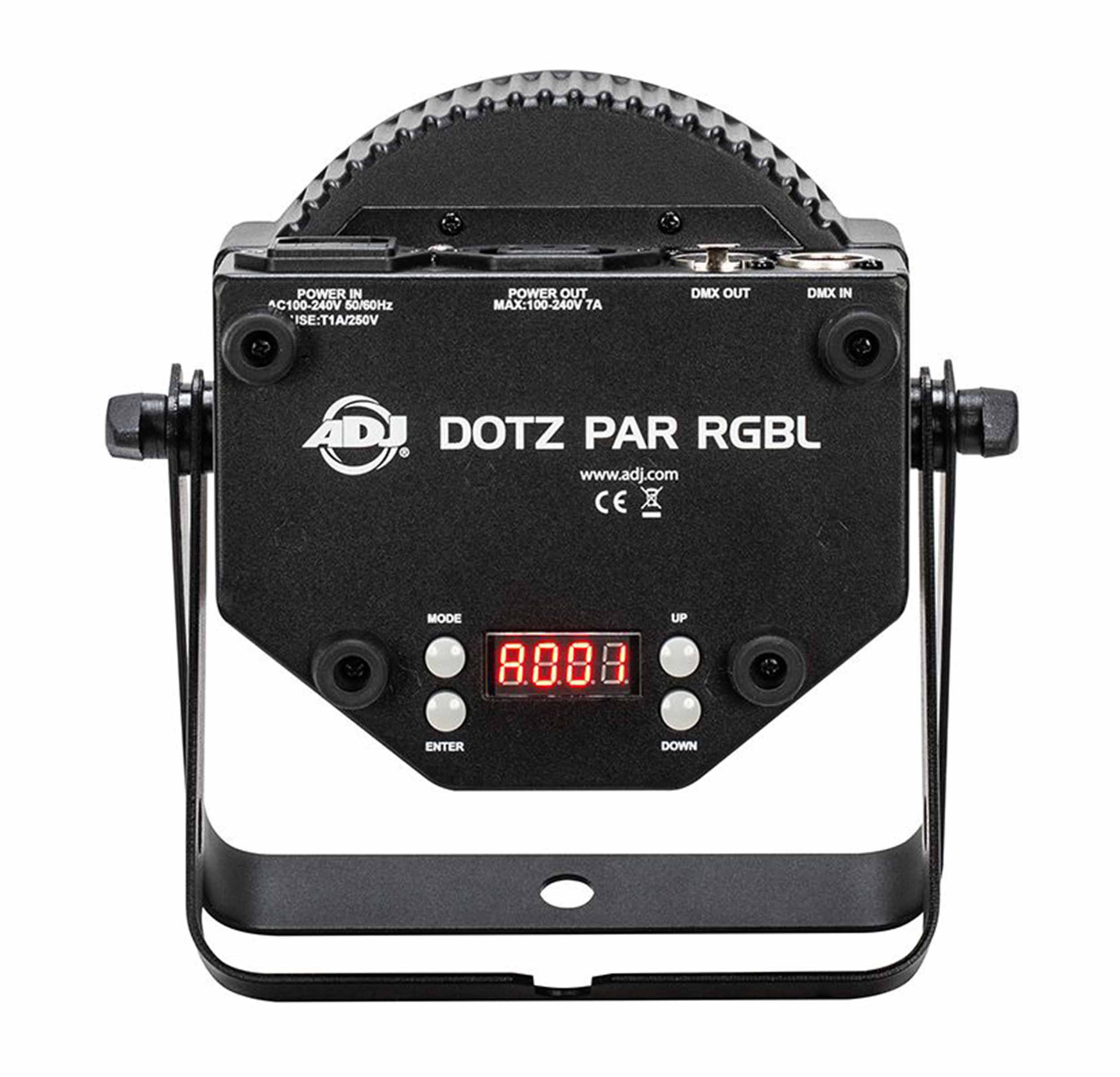 LED 舞台照明 DMX制御　AMERICAN DJ Dotz Par RGBL ADJ Dotz Par RGBL, LED Wash Light