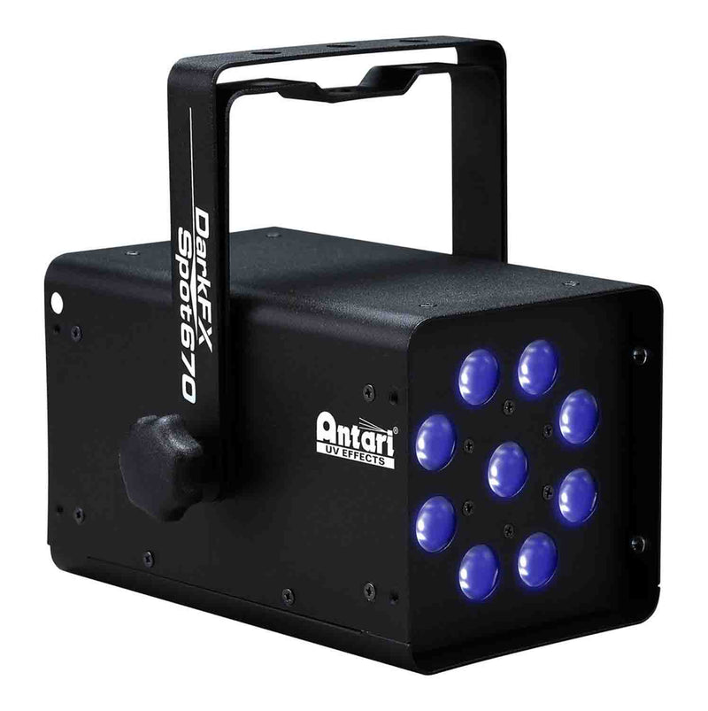 Antari DFX-S670-RDM High Output Low Power UV LED Spot - Hollywood DJ