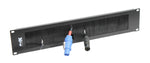 ProX T-P2BR, 2U Rack Panel Brush Cable Management Slot Strips by ProX Cases