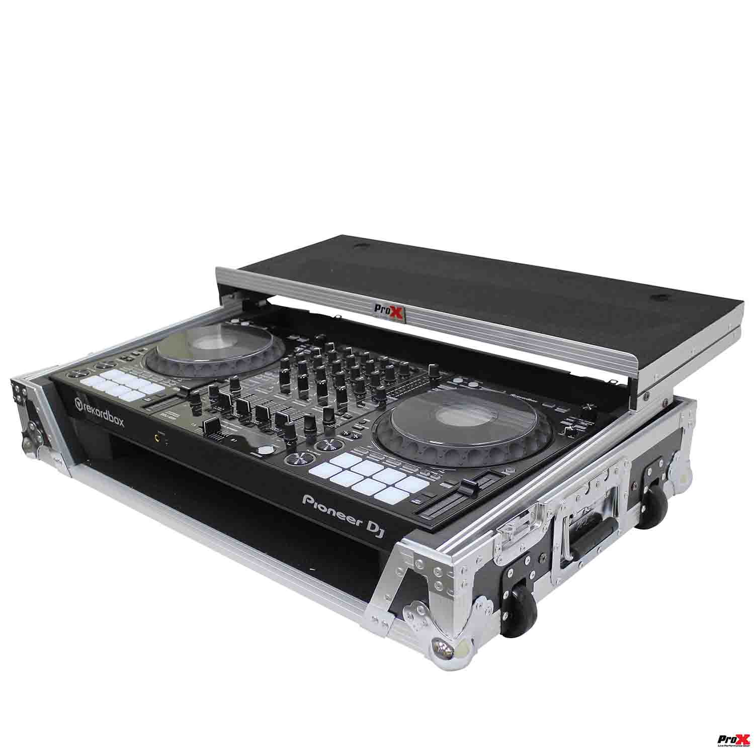 ProX XS-DDJ1000WLT, DJ Flight Case For Pioneer DDJ-1000 and DDJ-1000 SRT DJ Controller - Hollywood DJ