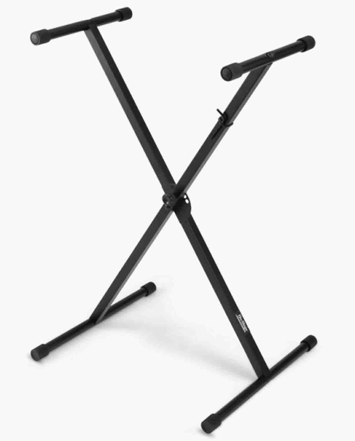 OnStage KPK6500 Keyboard Stand and Bench Pack - Black - Hollywood DJ