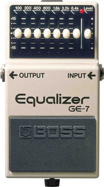 B-Stock: Boss GE-7, Graphic Equalizer Pedal - Hollywood DJ