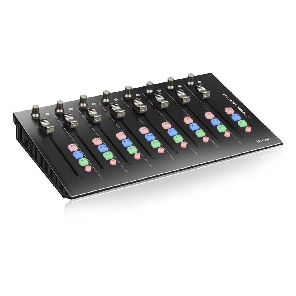 Icon Pro Audio PLATFORMX+ With 32 Channels and 8 Touch-Sensitive Motorized Faders - Hollywood DJ