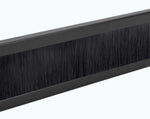 On Stage RPBR1000, 1U Rack Brush Panel - Black On-Stage