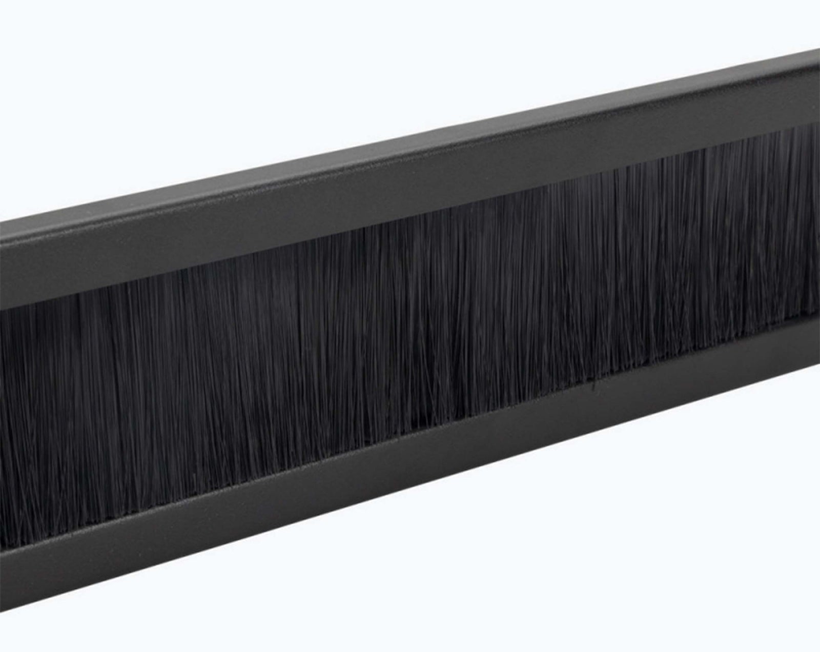 On Stage RPBR1000, 1U Rack Brush Panel - Black On-Stage