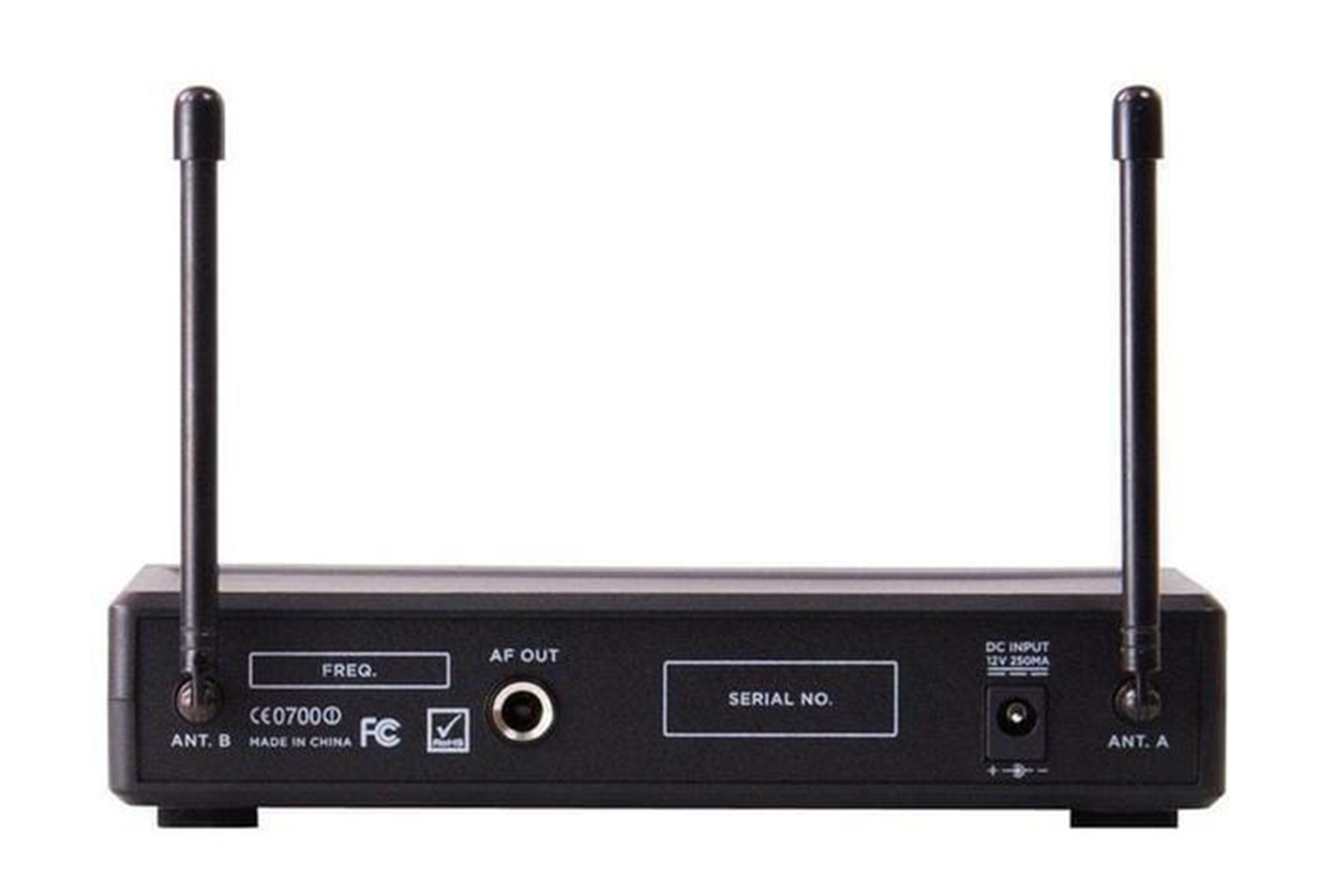 Gemini Sound UHF-02M-S34 Wireless Microphone System - Frequency: S34 533.7+537.2 - Hollywood DJ