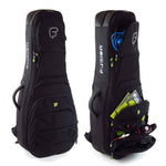 Fusion FB-UG-05-BK Urban Series Double Electric Guitar Bag (Black) - Hollywood DJ