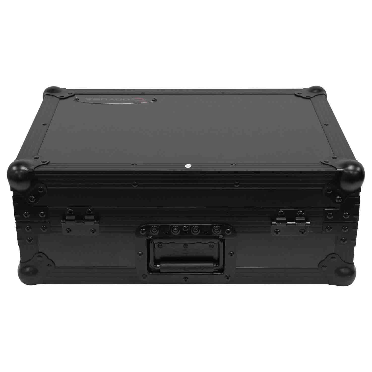 Odyssey FZCDJBL Universal DJ Flight Case for Large Format Media Player - Black - Hollywood DJ