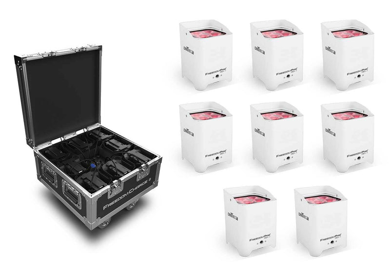 Chauvet DJ Addition Uplighting Package for Wedding Lighting - Hollywood DJ