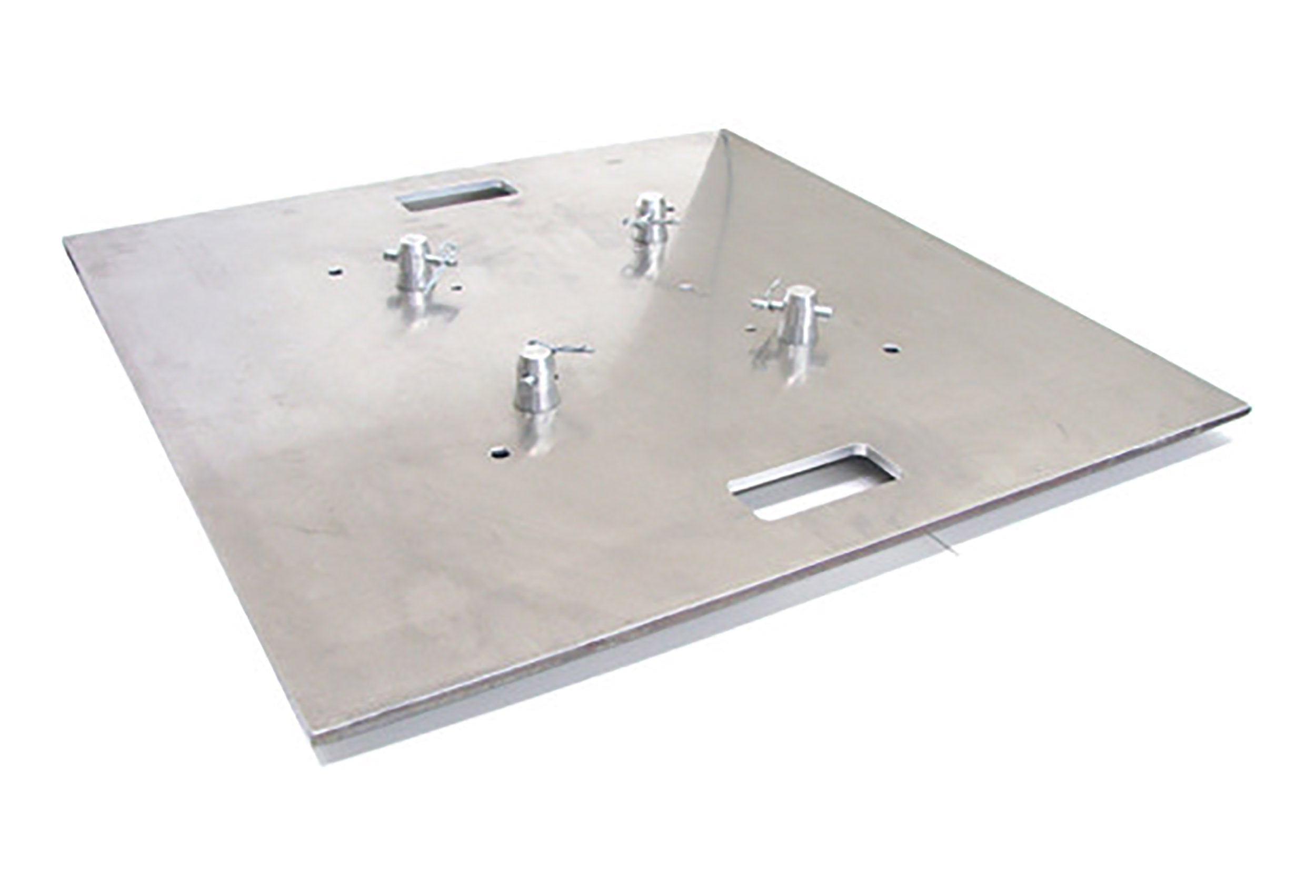 Global Truss BASE PLATE 30X30A, Aluminum Base Plate for F34 Truss - 30x30 Inch - Hollywood DJ