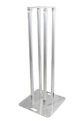 ProX XT-S4X492TOTEM, Totem Package 12" Top Plate, 24" Base Plate and Four 1.5m F31 Tubes with White Scrim Cover - 4.92 Feet - Hollywood DJ