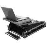 Odyssey FZGSMX1913 Universal 13U Rack Mountable Mixer Flight Case with Glide Platform - Hollywood DJ