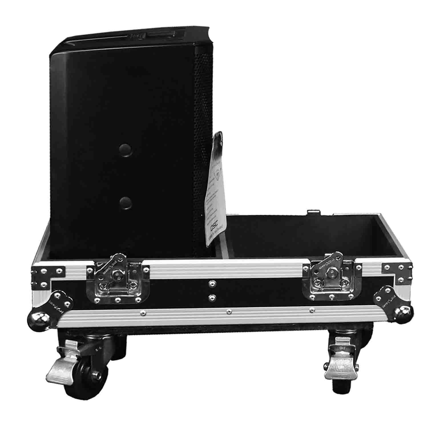 ProX X-QSCK8 ATA Style Flight Case for 2x QSC K8 or K8.2 and CP8 Speakers - Hollywood DJ