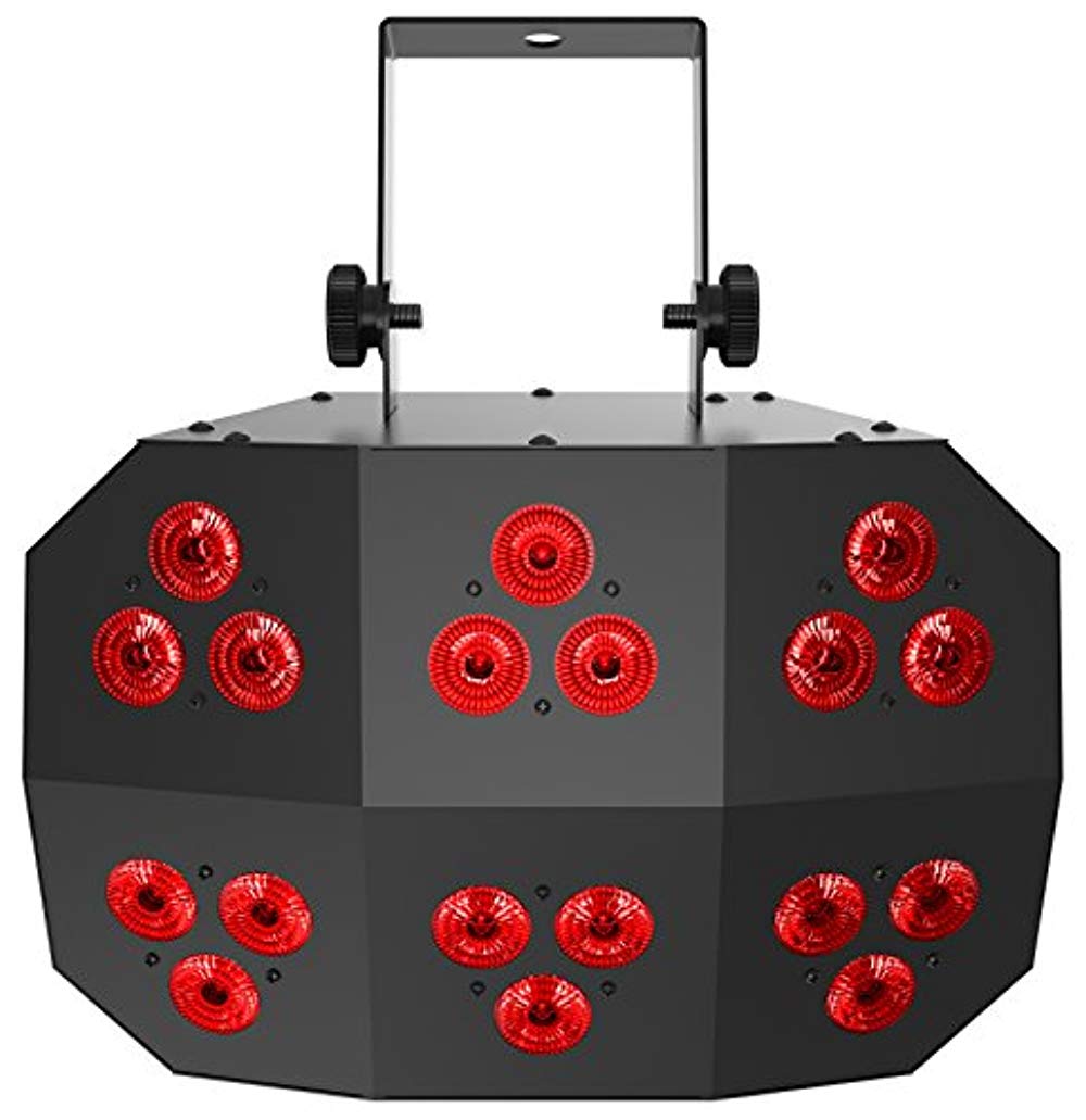 Chauvet DJ Wash FX 2 DMX RGB+UV Eye Candy Effect Dance Floor Wash Light+Remote - Hollywood DJ