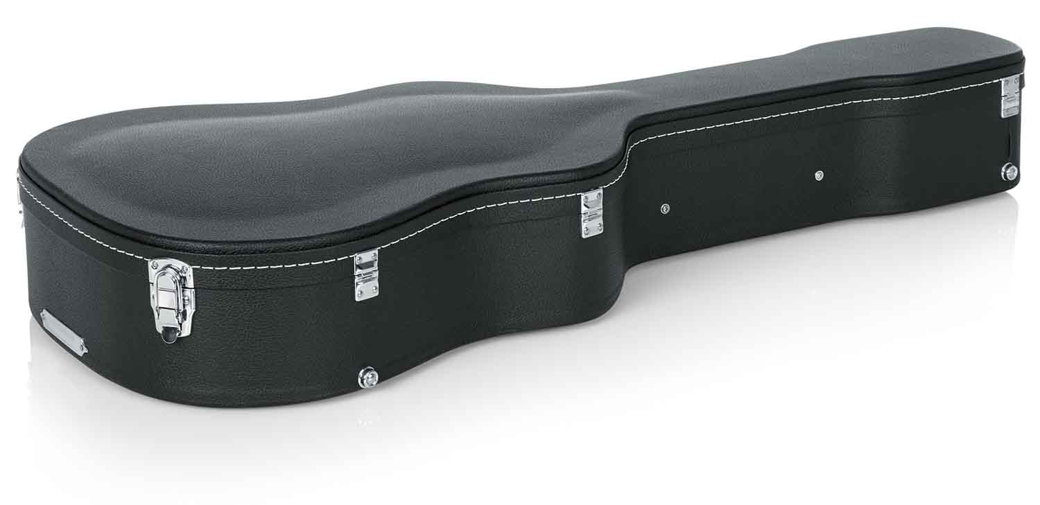 Gator Cases GW-DREAD Deluxe Wood Case for Dreadnought Guitars - Hollywood DJ
