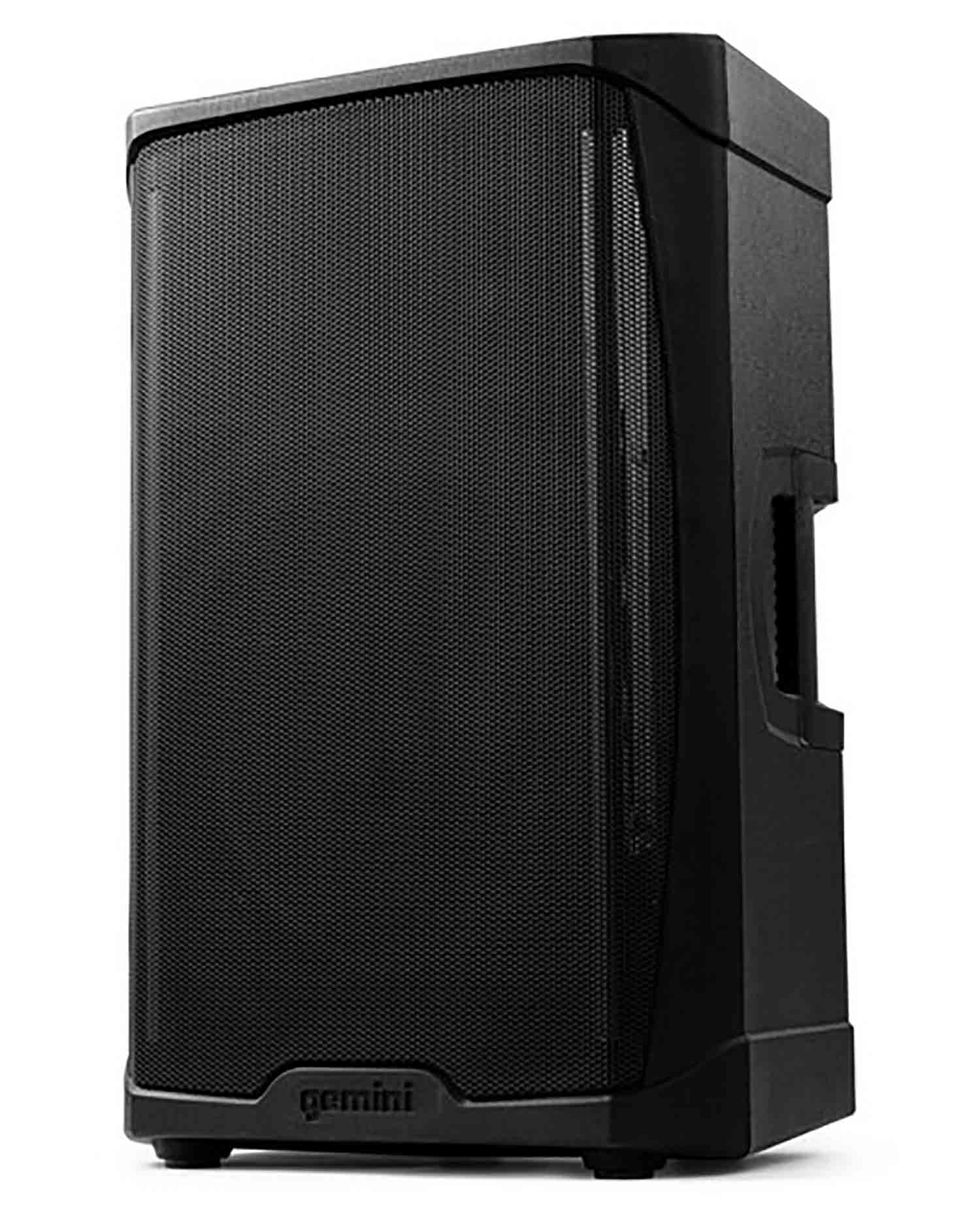 Gemini Sound GD-L115BT, 15-Inch Two Way Bluetooth PA Speaker with Lights - 1000W - Hollywood DJ