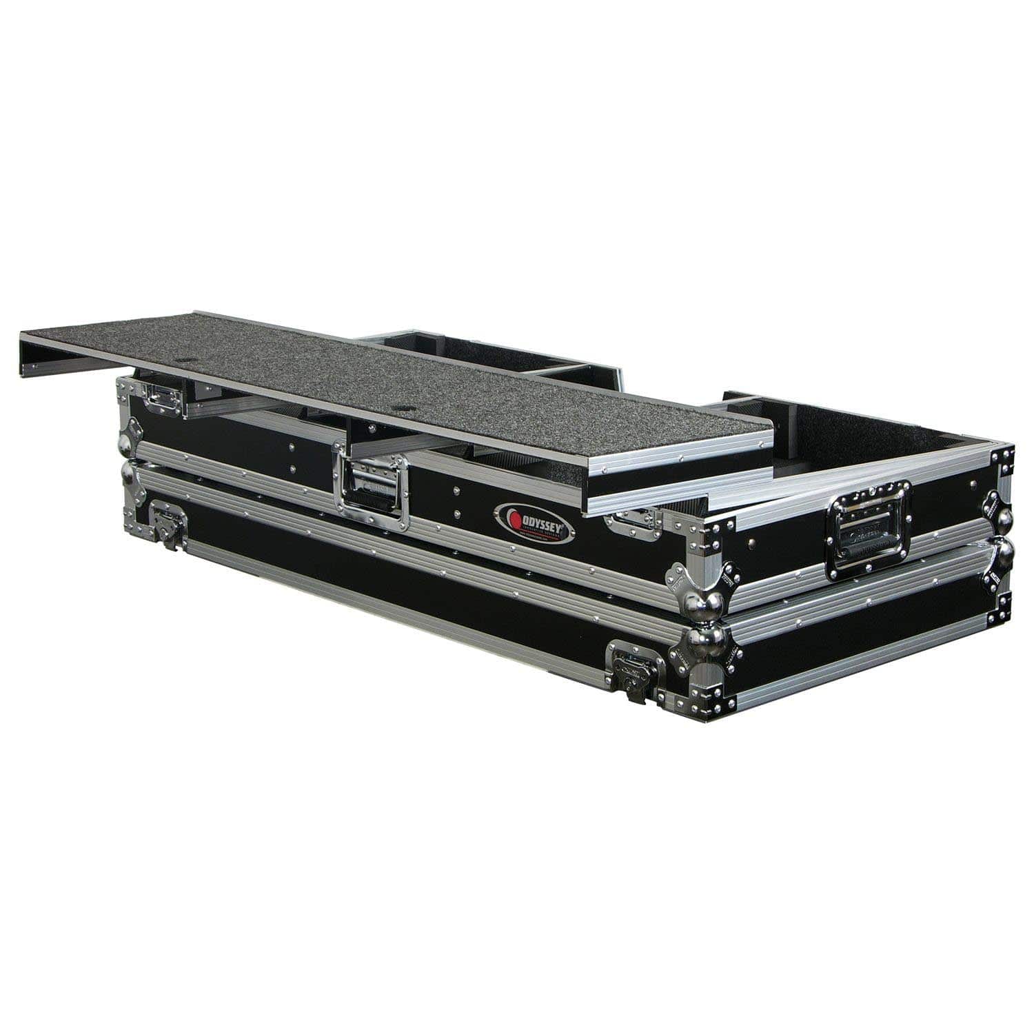 Odyssey FZGSPBM12W Universal 12″ Format DJ Mixer Flight Coffin Case - Hollywood DJ