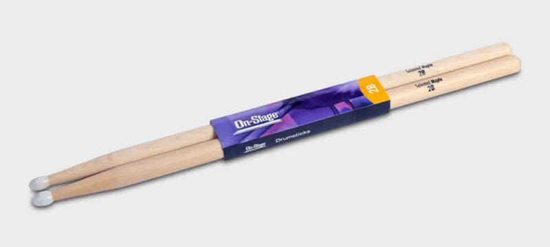 Onstage MN Maple Drum Sticks - Hollywood DJ