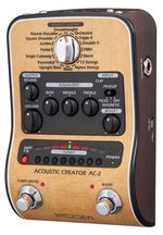 Zoom AC-2 Acoustic Creator Direct Box With 16 Source Guitars - Hollywood DJ
