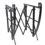 ProX X-EZTILT, EZ-Tilt Lifting-Rolling Stand for Audio and Lighting Consoles - Hollywood DJ