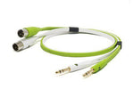 Oyaide DJ Cable 1/4TRS to XLR Male Neo D+ TXM Class B 5.0m - Green - Hollywood DJ