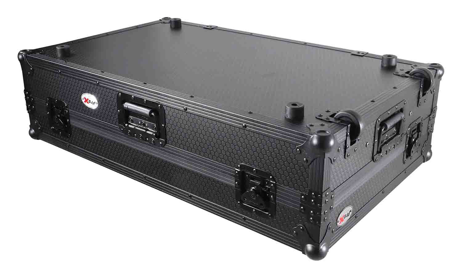 ProX XS-XDJXZ SZ WLTBL Flight Case for Pioneer XDJ-XZ DDJ-SZ2 Digital Controller with Laptop Shelf and Wheels - Black - Hollywood DJ