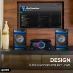 Gemini Sound GSYS-4800, 3000 Watts Home Stereo System LED Speakers - Hollywood DJ