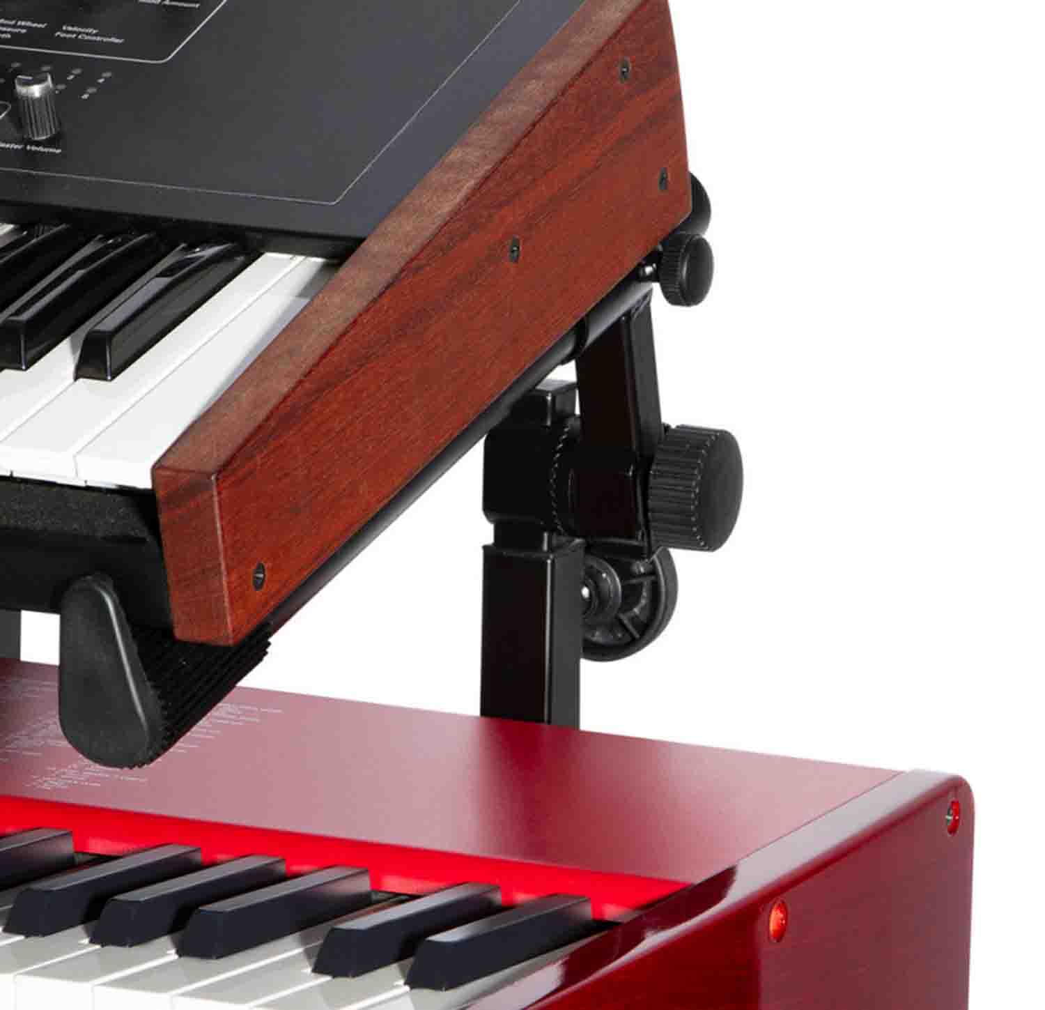 Onstage KSA8500 Deluxe Customizable Keyboard Tier - Hollywood DJ