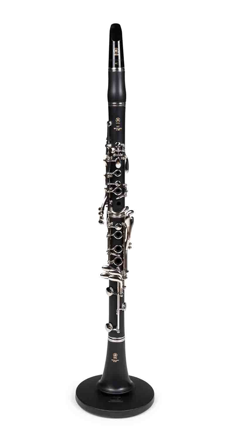 Gator GFW-BNO-CLRFLU, Weighted Round Base Stand for Clarinet or Flute - Hollywood DJ