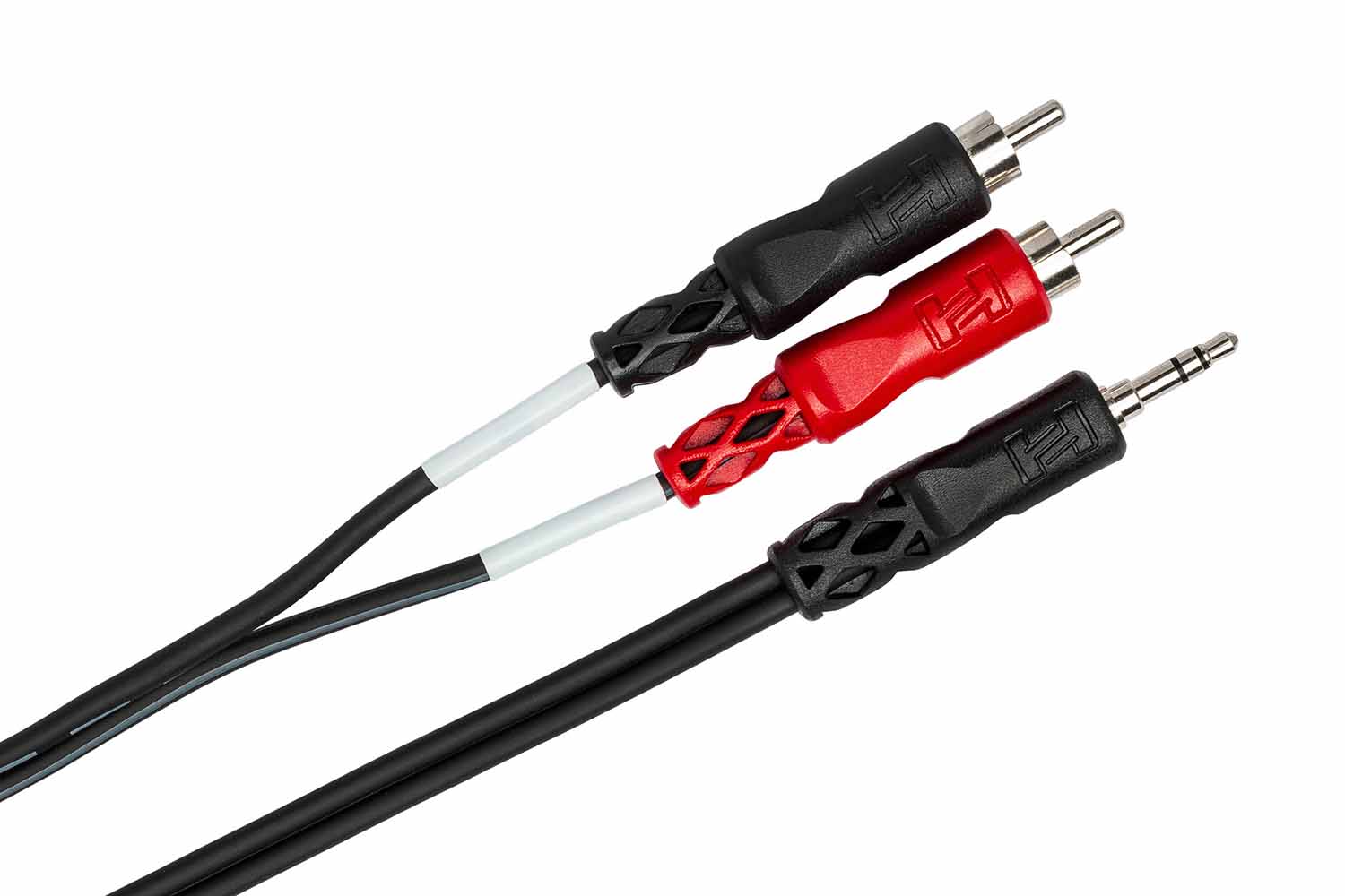 Hosa Stereo Breakout Cable 3.5 mm TRS to Dual RCA - Hollywood DJ
