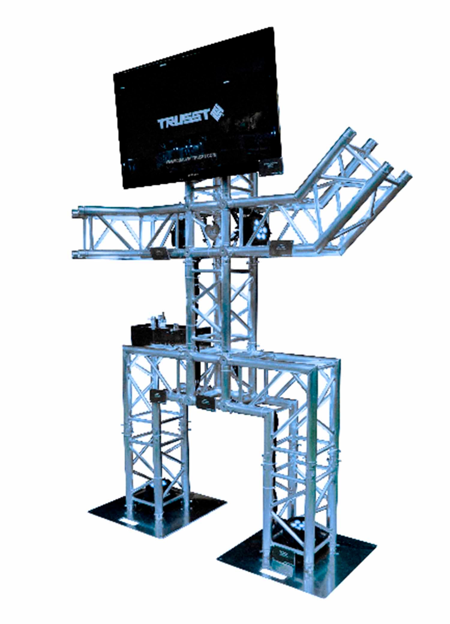 Chauvet Trusst CT290-6WAYC High Grade, 12-Inches Truss, 6-Way Corner Block - Hollywood DJ