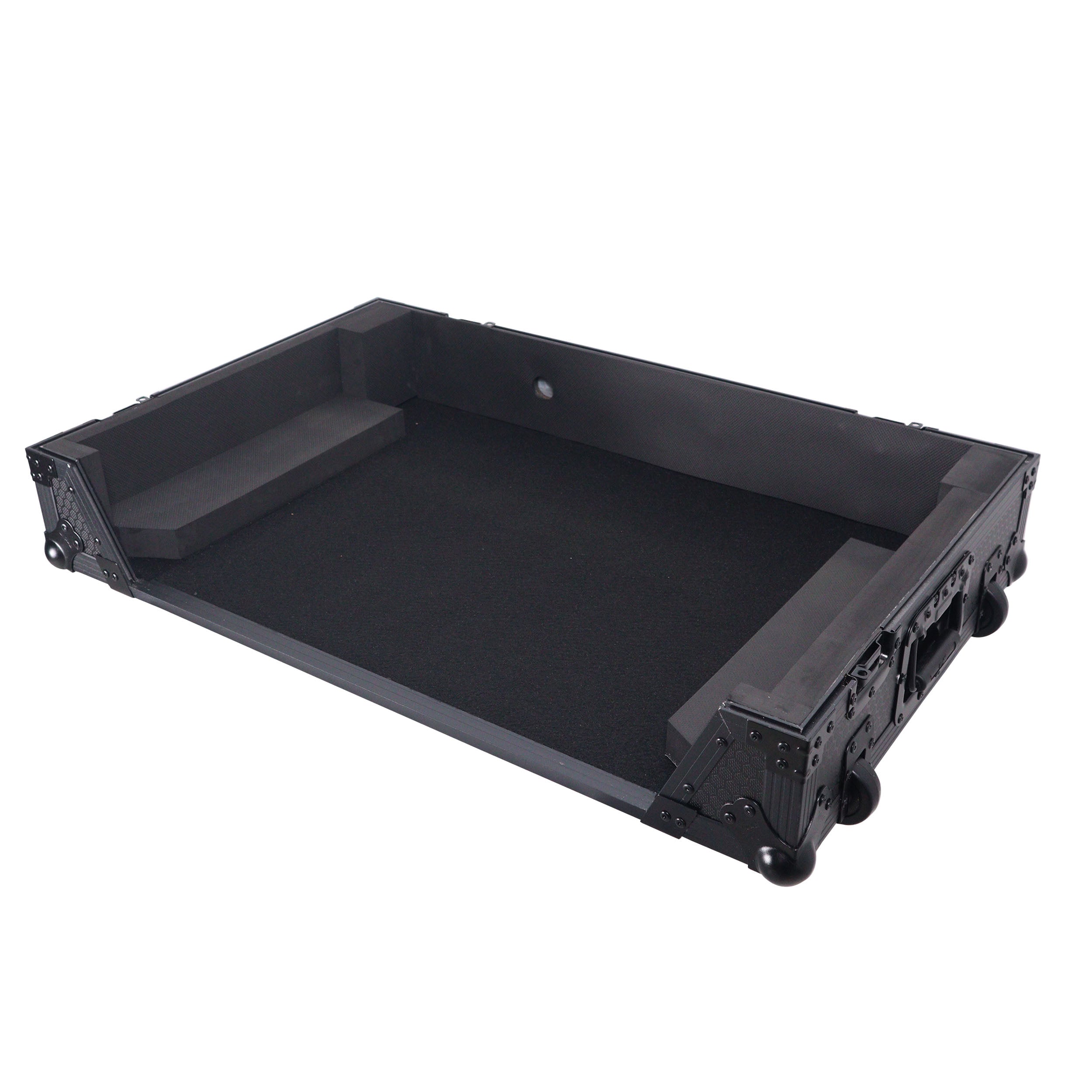 ProX XS-RANEFOURWBL, ATA Flight Style Road Case for RANE Four DJ Controller with 1U Rack Space and Wheels - Black Finish ProX Cases